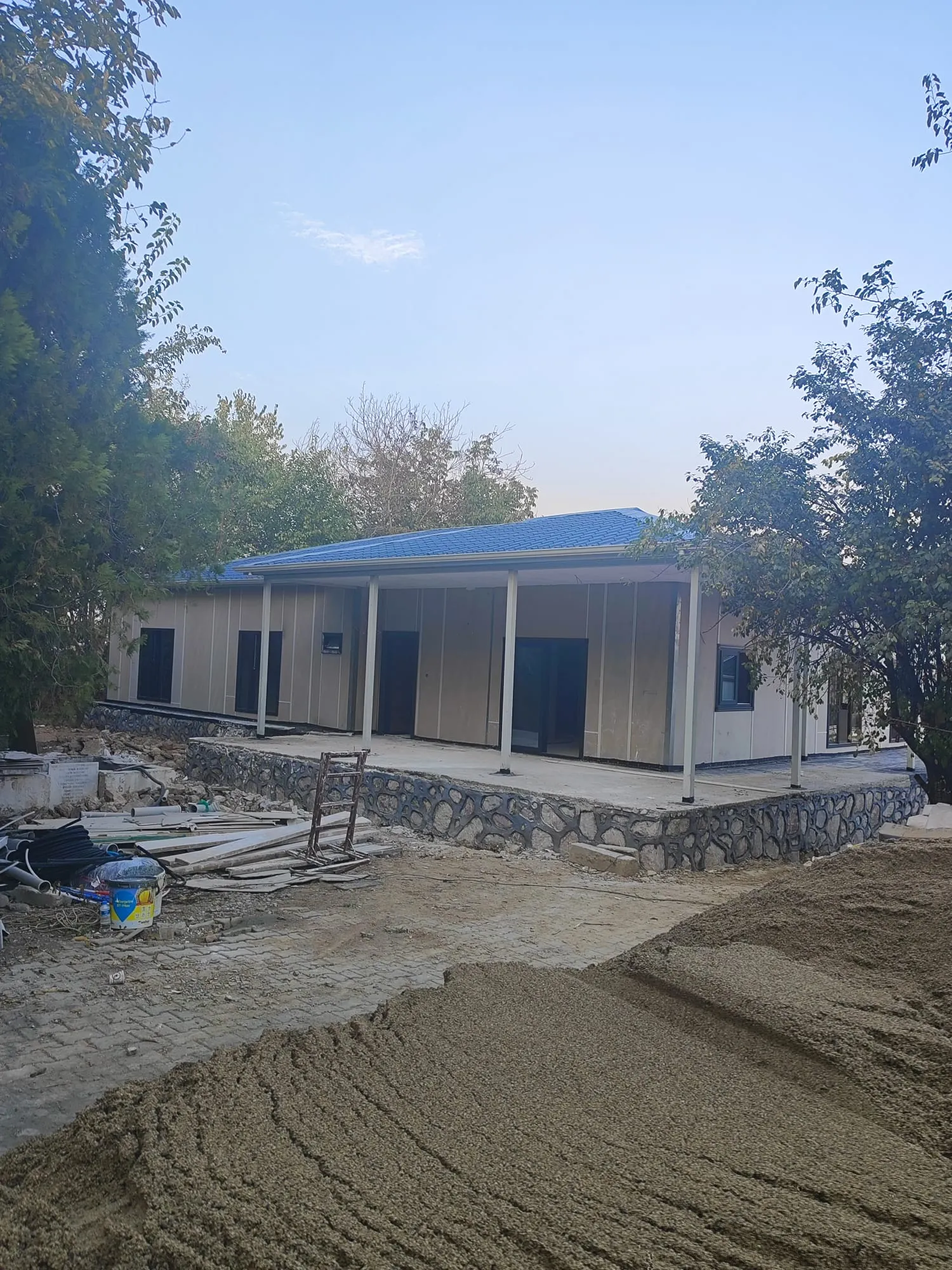 tek katlı prefabrik ev