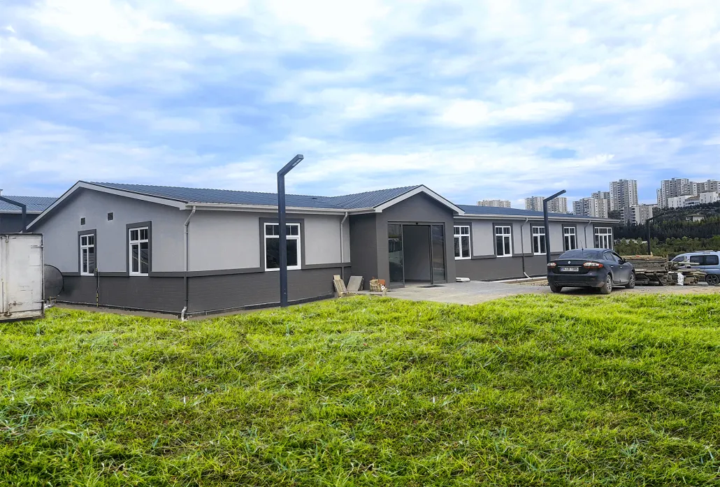 hafif çelik ambulans binası