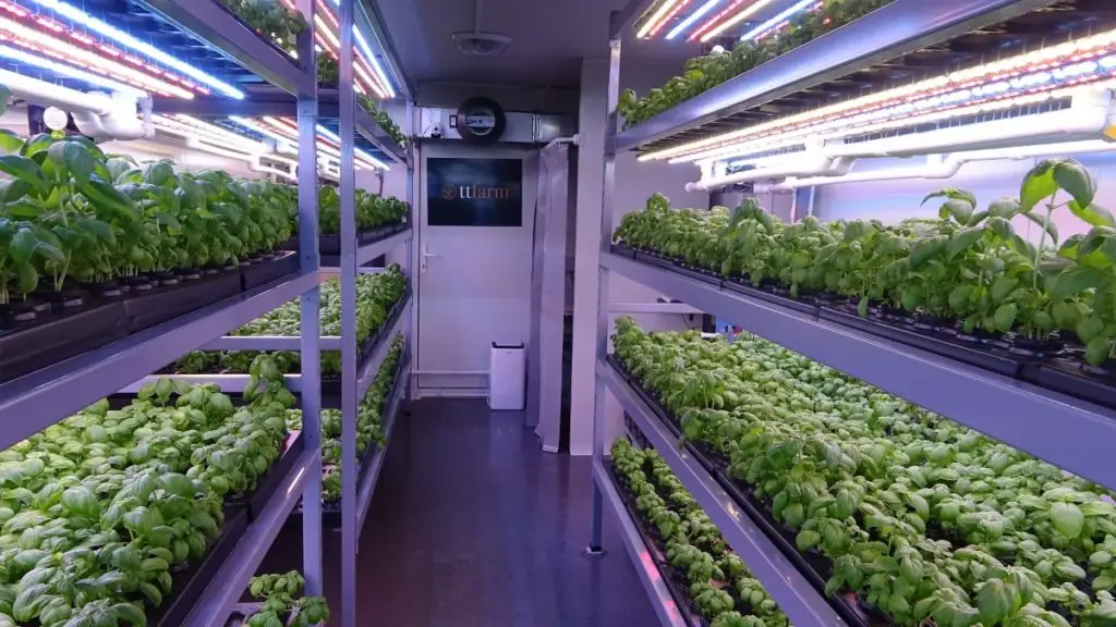 Topraksız Dikey Tarım Konteynerleri