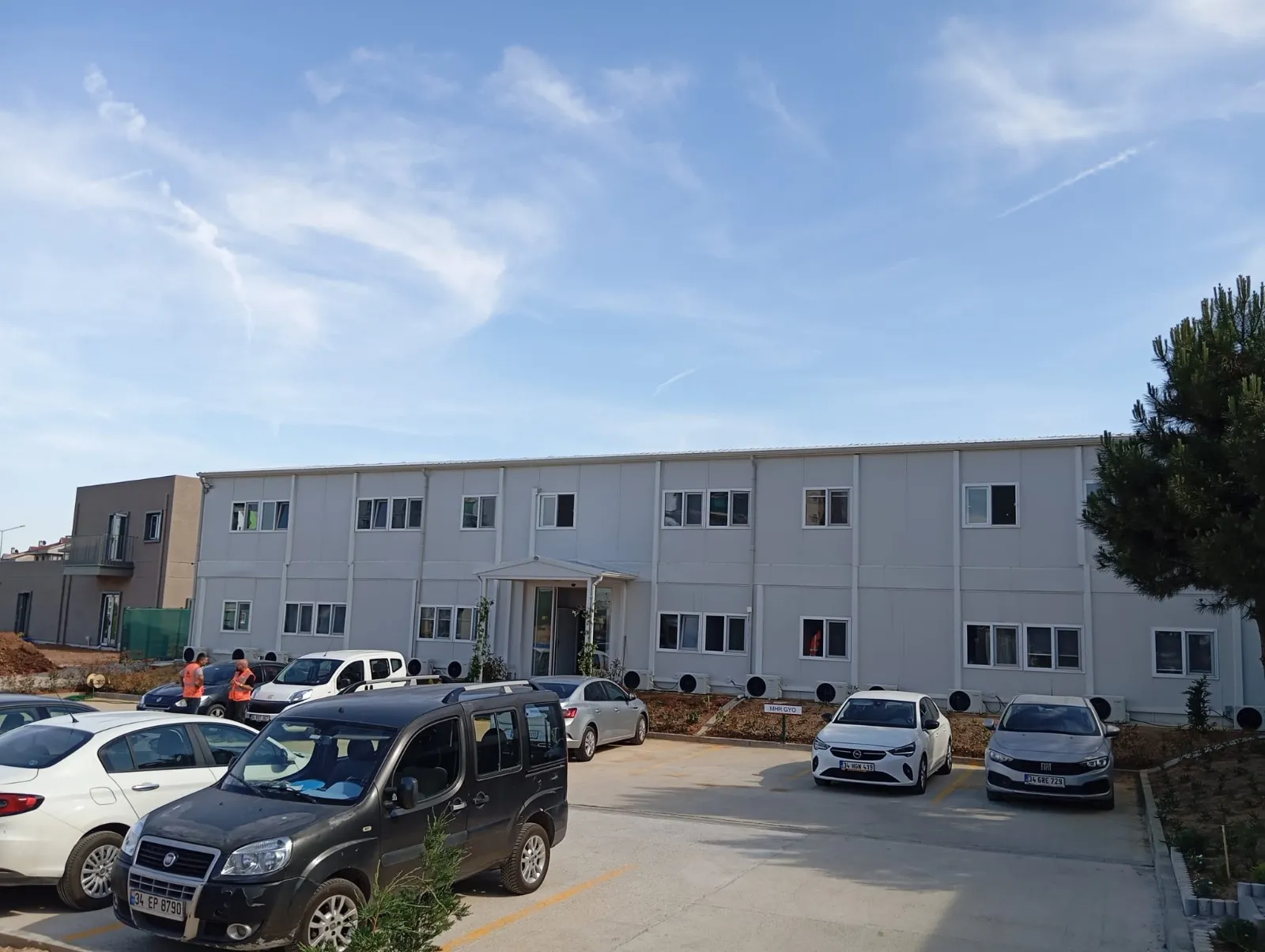 Montajı kısa sürede tamamlanan prefabrik yemekhane