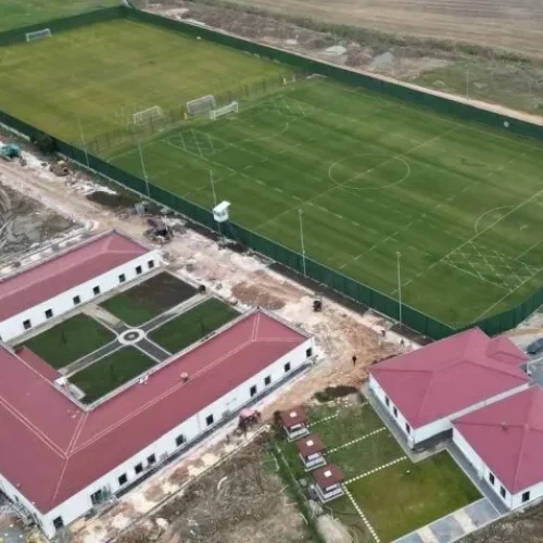 prefabrik sosyal tesis binası