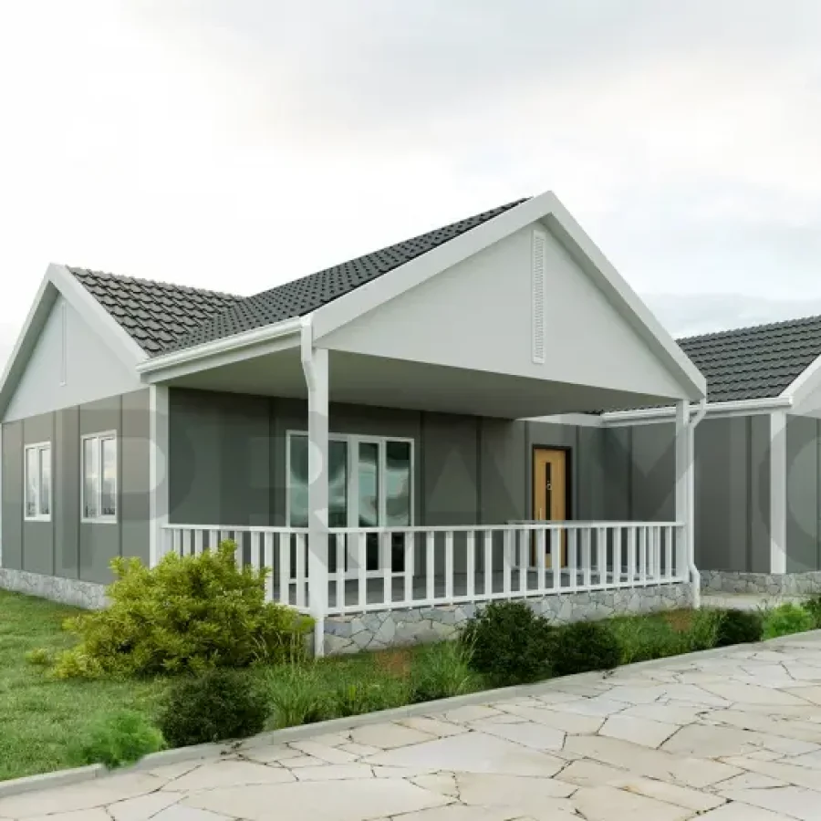 Tek Katli Prefabrik Ev